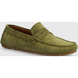 Mokasyny męskie Tommy Hilfiger casual z zamszu  - zdjęcie produktu