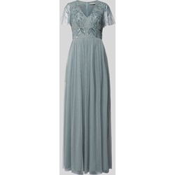Sukienka Christian Berg na wieczór maxi z aplikacjami  elegancka rozkloszowana  - zdjęcie produktu