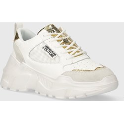 Buty sportowe dziecięce Versace Jeans wiosenne wiązane jeansowe  - zdjęcie produktu