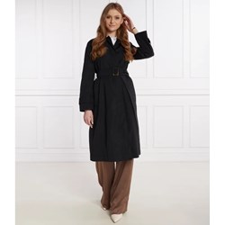 Płaszcz damski czarny Marella z poliamidu jesienny  - zdjęcie produktu