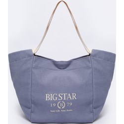 Shopper bag BIG STAR granatowa duża  - zdjęcie produktu