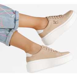 Trampki damskie Zapatos bez zapięcia na koturnie  - zdjęcie produktu