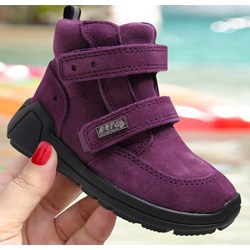 Buty zimowe dziecięce BARTEK na jesień trzewiki z tworzywa sztucznego  - zdjęcie produktu