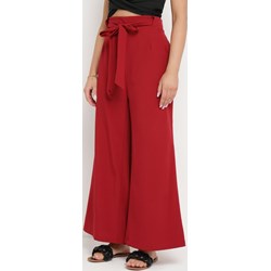 Spodnie damskie czerwone Born2be  - zdjęcie produktu