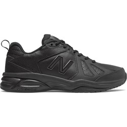 Buty sportowe damskie czarne New Balance w stylu casual na płaskiej podeszwie  - zdjęcie produktu