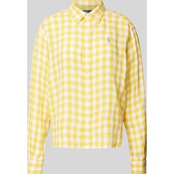 Koszula damska Polo Ralph Lauren na jesień z kołnierzykiem  - zdjęcie produktu