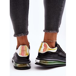 Buty sportowe damskie Goe sneakersy skórzane  - zdjęcie produktu