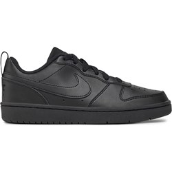 Nike buty sportowe damskie czarne sznurowane na płaskiej podeszwie  - zdjęcie produktu