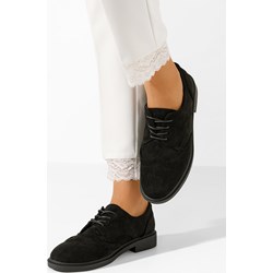 Zapatos półbuty damskie casual sznurowane  - zdjęcie produktu