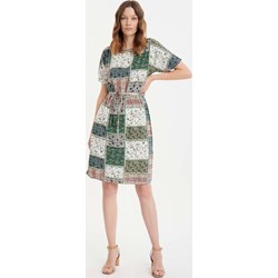 Sukienka Greenpoint z krótkimi rękawami wielokolorowa mini  - zdjęcie produktu