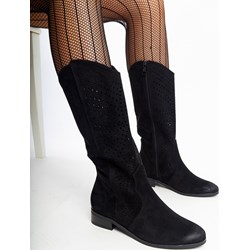 Kozaki damskie Vinceza płaskie z tworzywa sztucznego casual na zamek  - zdjęcie produktu