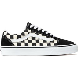 Trampki damskie Vans old skool na platformie w kratkę sznurowane  - zdjęcie produktu