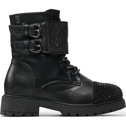 DeeZee buty zimowe dziecięce wiązane czarne  - zdjęcie produktu
