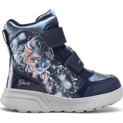 Buty zimowe dziecięce Geox w nadruki śniegowce  - zdjęcie produktu