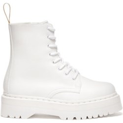 Workery damskie Dr. Martens białe casual sznurowane  - zdjęcie produktu