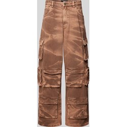 Spodnie męskie brązowe Review X Matw w militarnym stylu  - zdjęcie produktu