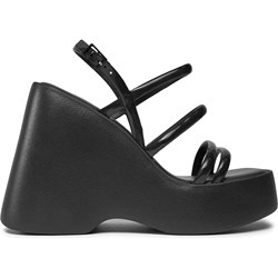 Sandały damskie Melissa czarne z gumy  - zdjęcie produktu