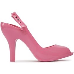 Sandały damskie Melissa z gumy różowe na lato  - zdjęcie produktu