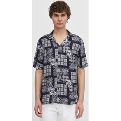 Koszula męska The Kooples z krótkim rękawem z klasycznym kołnierzykiem  - zdjęcie produktu