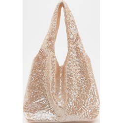 Shopper bag Reserved duża na ramię elegancka z poliestru  - zdjęcie produktu