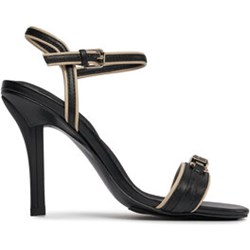 Sandały damskie Tommy Hilfiger na szpilce czarne eleganckie  - zdjęcie produktu