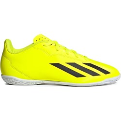 Buty sportowe dziecięce Adidas żółte sznurowane  - zdjęcie produktu