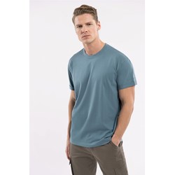 T-shirt męski Volcano z bawełny casual  - zdjęcie produktu