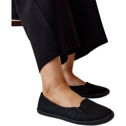 Trampki damskie bez zapięcia na płaskiej podeszwie sportowe wiosenne  - zdjęcie produktu