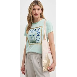 Bluzka damska Max & Co. z okrągłym dekoltem  - zdjęcie produktu