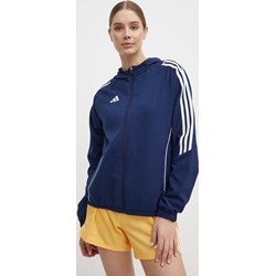 Kurtka damska Adidas Performance z napisami krótka  - zdjęcie produktu