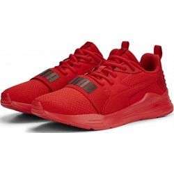Buty sportowe męskie Puma czerwone sznurowane  - zdjęcie produktu
