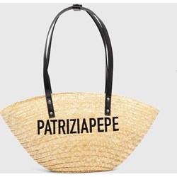 Torba letnia Patrizia Pepe na ramię matowa  - zdjęcie produktu