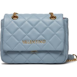Valentino kopertówka niebieska matowa na ramię mała  - zdjęcie produktu