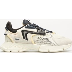 Buty sportowe męskie Lacoste beżowe wiązane  - zdjęcie produktu