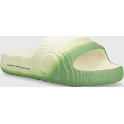 Klapki męskie Adidas Originals zielone sportowe  - zdjęcie produktu