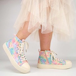 Trampki damskie wielokolorowe Beppi na zamek  - zdjęcie produktu