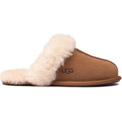 Kapcie damskie UGG brązowe na zimę  - zdjęcie produktu