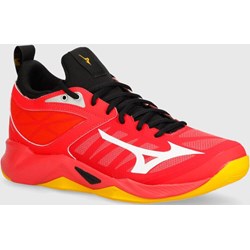 Buty sportowe męskie Mizuno czerwone wiązane  - zdjęcie produktu