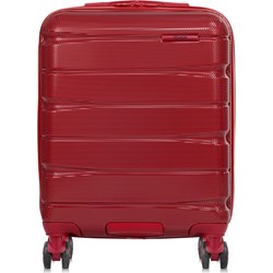 Czerwona walizka Ochnik z poliestru  - zdjęcie produktu