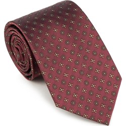Krawat czerwony Wittchen w kwiaty  - zdjęcie produktu