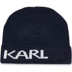 Czapka zimowa męska granatowa Karl Lagerfeld  - zdjęcie produktu