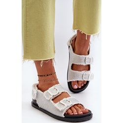 Sandały damskie z klamrą  - zdjęcie produktu