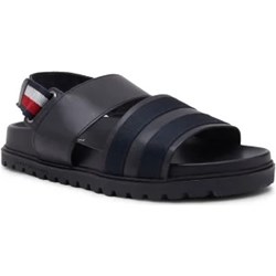 Sandały męskie Tommy Hilfiger casualowe na rzepy  - zdjęcie produktu