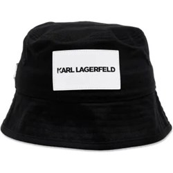 Czapka dziecięca Karl Lagerfeld czarna  - zdjęcie produktu