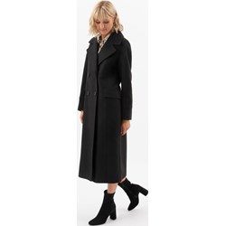 Botki Wojas na zamek czarne eleganckie na obcasie  - zdjęcie produktu