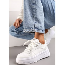 Białe buty sportowe damskie Renee sneakersy  - zdjęcie produktu