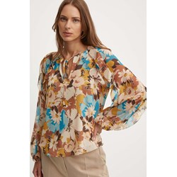 Bluzka damska Ralph Lauren w kwiaty z długim rękawem  - zdjęcie produktu