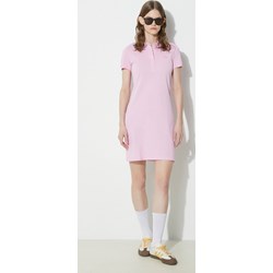 Różowa sukienka Lacoste na lato mini prosta  - zdjęcie produktu