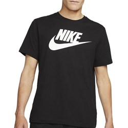 T-shirt męski Nike z napisami z krótkimi rękawami  - zdjęcie produktu