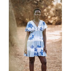 Sukienka Isla Bonita By Sigris z krótkimi rękawami  - zdjęcie produktu